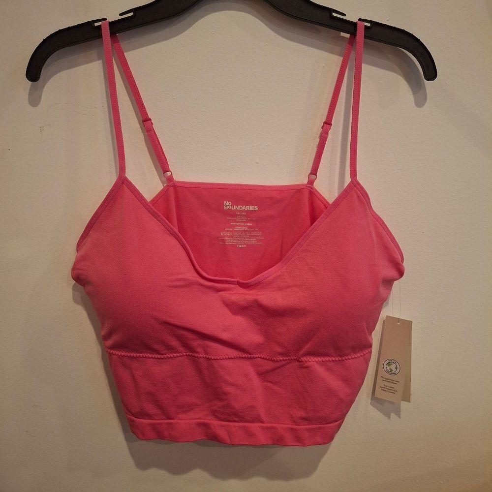 No Boundaries Pink Cami Top
